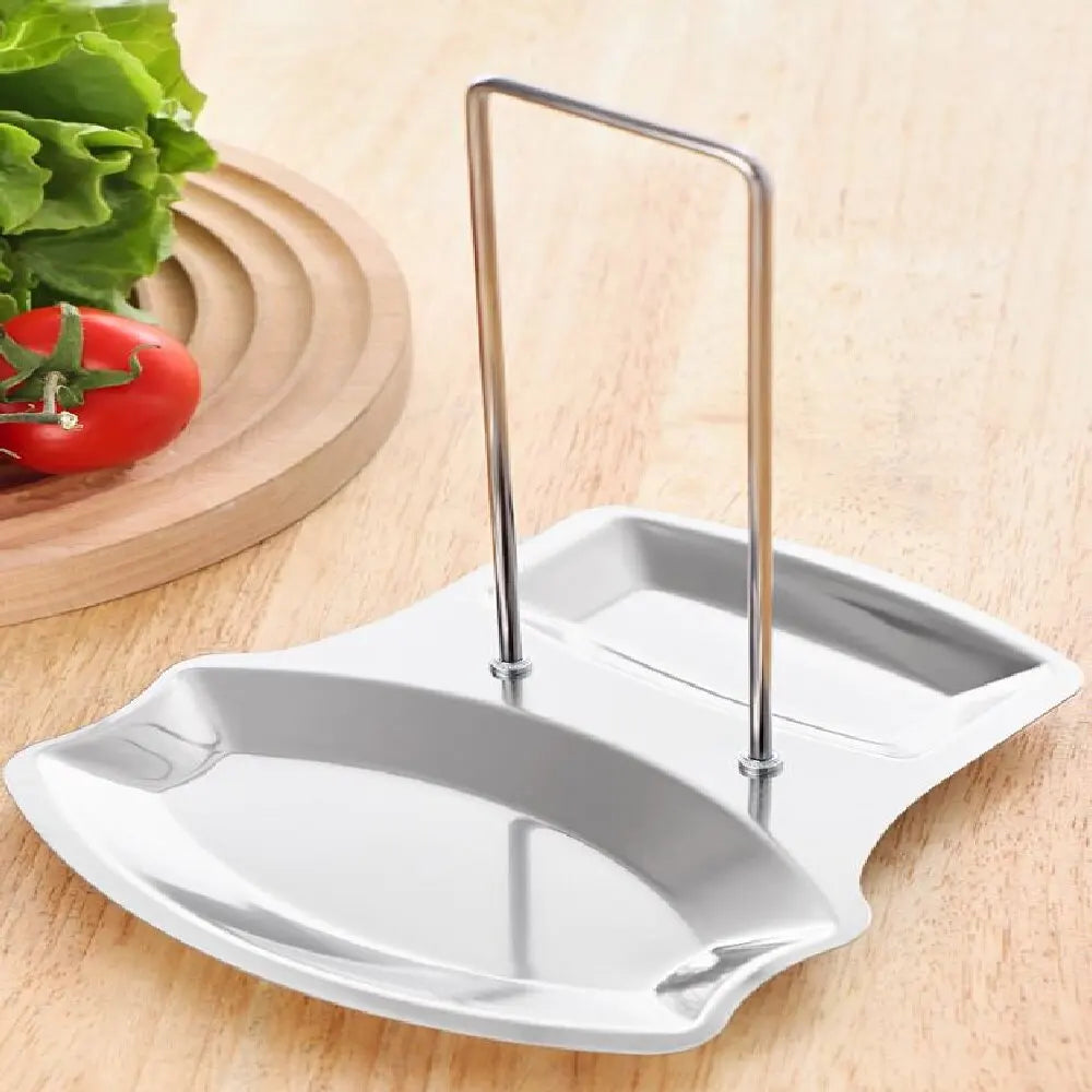 Stainless Steel Pot Lid Holder Kitchen Storage Rack for Utensils and Dish Storage Multi-Functional Home Use Organizer